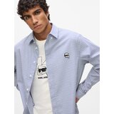 Karl Lagerfeld Srajca modra / svetlo modra | Shoptok.si