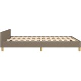  Okvir za krevet bez madraca smeđesivi 140x200 cm od tkanine | shoptok.hr