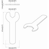 Odvijač 12 pcs Srebrno 10 mm Željezo | shoptok.hr