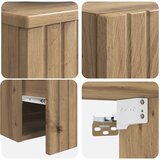  Set namještaja za kupaonicu 2 kom. Hrast artisan Smeđa 33 x 34.5 x 100 cm | shoptok.hr