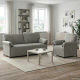  Set sofe 2 kom. Svjetlosiva Baršun | shoptok.hr