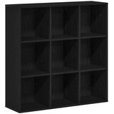  za knjige crni 98x29x97,5 cm od konstruiranog drva | shoptok.hr