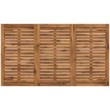  Stol za večeru u vrtu Prirodna i kava 141 x 80,5 x 75 cm | shoptok.hr