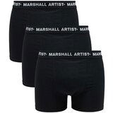 Marshall Artist 3 Pack Boxer Shorts Black Crna u