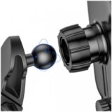 Baseus avtonosilec WxHW03-01 z brezžičnim polnjenjem QC 15W - črn | Shoptok.si