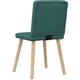  Jedilni stoli 6 kosov temno zeleno blago, (21832323) | Shoptok.si