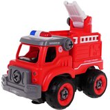  Set orodja za sestavljanje gasilskega vozila - rdeča | Shoptok.si