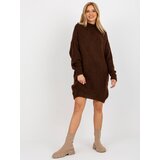 BADU Sweater-BA-SW-3018-1.62P-dark brown | Shoptok.si