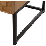 Ixia Vitrina v jesenovem dekorju v naravni barvi 84,5x198 cm – | Shoptok.si