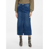 Orsay Dark blue women's denim maxi skirt - Women's | ePonuda.com