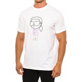 Karl Lagerfeld Majice s kratkimi rokavi 755400533221-010 Bela Cene