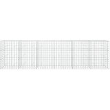  Gabion s žicom debljine 3,5 mm i mrežom 10x10 cm 600x30x150 cm | shoptok.hr