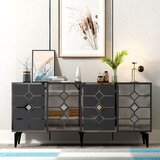 Hanah home irmak - anthracite, silver anthracitesilver console Cene