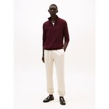 Tommy Hilfiger Pulover 'ESSENTIAL' burgund | Shoptok.si