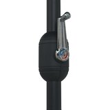 Vrtni suncobran s aluminijskim stupom 270 x 246 cm azurnoplavi | Eponuda.com