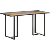 vidaXL Jedilna miza 140 cm trden predelan les Cene