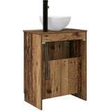  Kupaonski umivaonik s sudoperom Staro drvo 54 x 35 x 83 cm | shoptok.hr