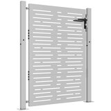  Vrtna vrata 100x150 cm od korten čelika, kvadratni dizajn | shoptok.hr