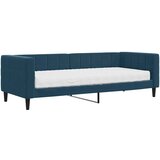  Dnevni krevet s madracem plavi 80 x 200 cm baršunasti | shoptok.hr