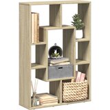 vidaXL Knjižna omara sonoma hrast 63x20x90 cm inženirski les Cene