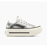 Converse Ženske patike chuck taylor all star lift double stack platform metallic | Eponuda.com