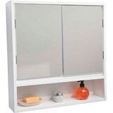 Tendance ormarić za kupatilo sa ogledalom na vratima 56X12,8X58Cm mdf bela | ePonuda.com