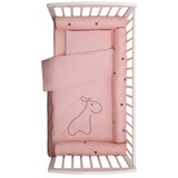 Stefan textil komplet posteljina za krevetac pink | ePonuda.com
