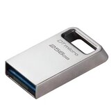 Kingston USB DISK 64GB DT Micro, 3.1, srebrn, kovinski, micro format, 3.2, srebrn, kovinski, micro DTMC3G2/64GB | Shoptok.si