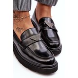 Boto Women's Loafers Moccasins On A Flat Heel Black Venla | Shoptok.si