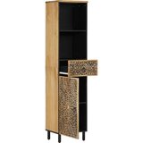 Maison Chic Kopalniška omarica - Kopalniški kabinet 38x33x160 cm trden mangov les, (21794394) Cene