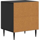  Nočna omarica Črna 43 x 34,5 x 50 cm Inženirski les, (5000209917) | Shoptok.si