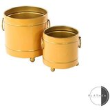 Crafter 10x10 cm oker-Obloge za saksije set 13x13 | ePonuda.com