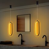 Opviq lights Crna LED viseća svjetiljka Can – | shoptok.hr