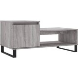 vidaXL Klubska mizica Siva sonoma 100x50x45 cm inženirski les, (20908441) Cene