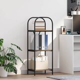 vidaXL Knjižna polica artisan hrast 40 x 30 x 109 cm Konstruiran les | Shoptok.si