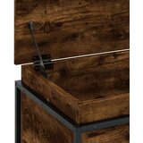 vidaXL Kutija za pohranu s poklopcem 100x40x51,5 cm konstruirano drvo | shoptok.hr