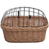  Sprednja kolesarska košara s pokrovom 50x45x35 cm nar | Shoptok.si