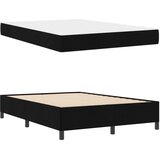  s opruga kutije Crna 140 x 190 cm tkanina | shoptok.hr