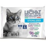 Monge LeChat Excellente sos Cat Adult Sterilised - Pačetina i zečetina 4x100g Cene
