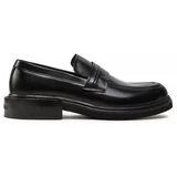 Calvin Klein Nizki čevlji Mocassin Lth Hf HM0HM01529 Črna