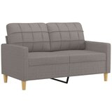  3-dijelni set sofa s jastucima smeđesivi od tkanine | shoptok.hr