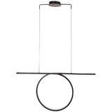  LED luster na sajli ODETTA LED/42W/230V 4000K crna | Eponuda.com