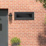  Prozor za podrum RISOR 110 x 40 cm PVC i staklo Antracit Cijene