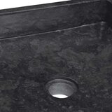  Umivaonik crni 40 x 40 x 10 cm mramorni | Shoptok.si