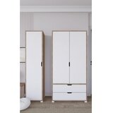 Hanah home ormar braon - bele boje nisan 1600 019 | ePonuda.com