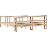 vidaXL Okvir kreveta s uzglavljem 180 x 200 cm masivna borovina | shoptok.hr