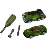Vojni set vozila za igru sa tenkom i autima - zeleni | shoptok.hr