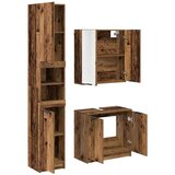  Set ormarića za kupaonicu Staro drvo Konstruirano drvo | shoptok.hr