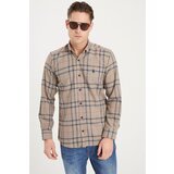 Dewberry G701 MEN'S SHIRT-BROWN | shoptok.hr
