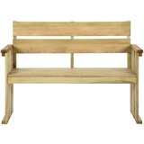vidaXL Vrtna klupa 121 cm od impregnirane borovine | shoptok.hr